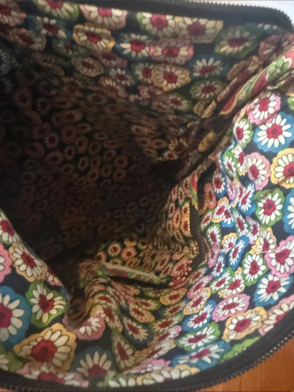 Vera Bradley quilted cotton  Hipster crossbody bag retired 